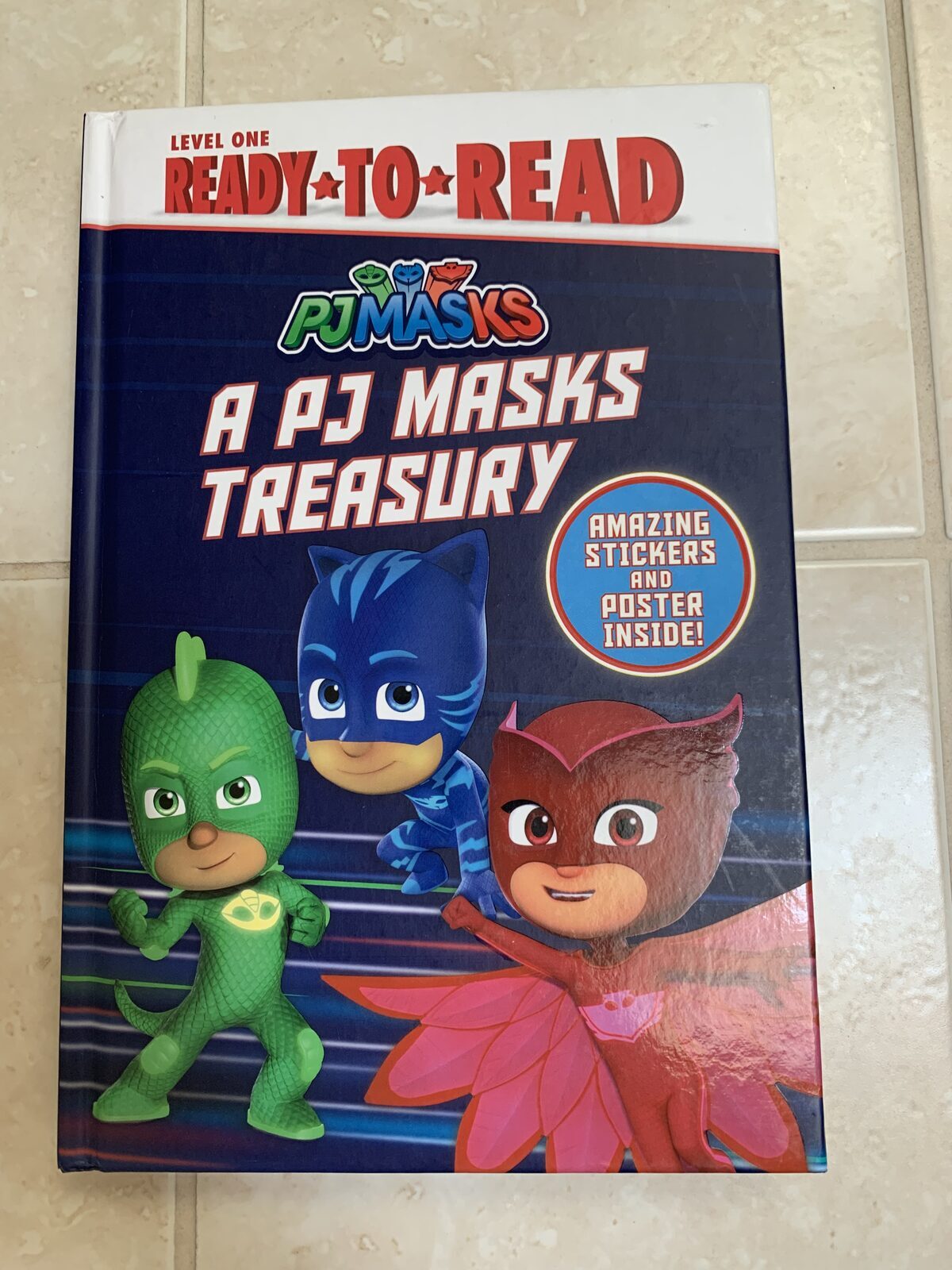 The front cover of the PJ Masks Story Collection book
