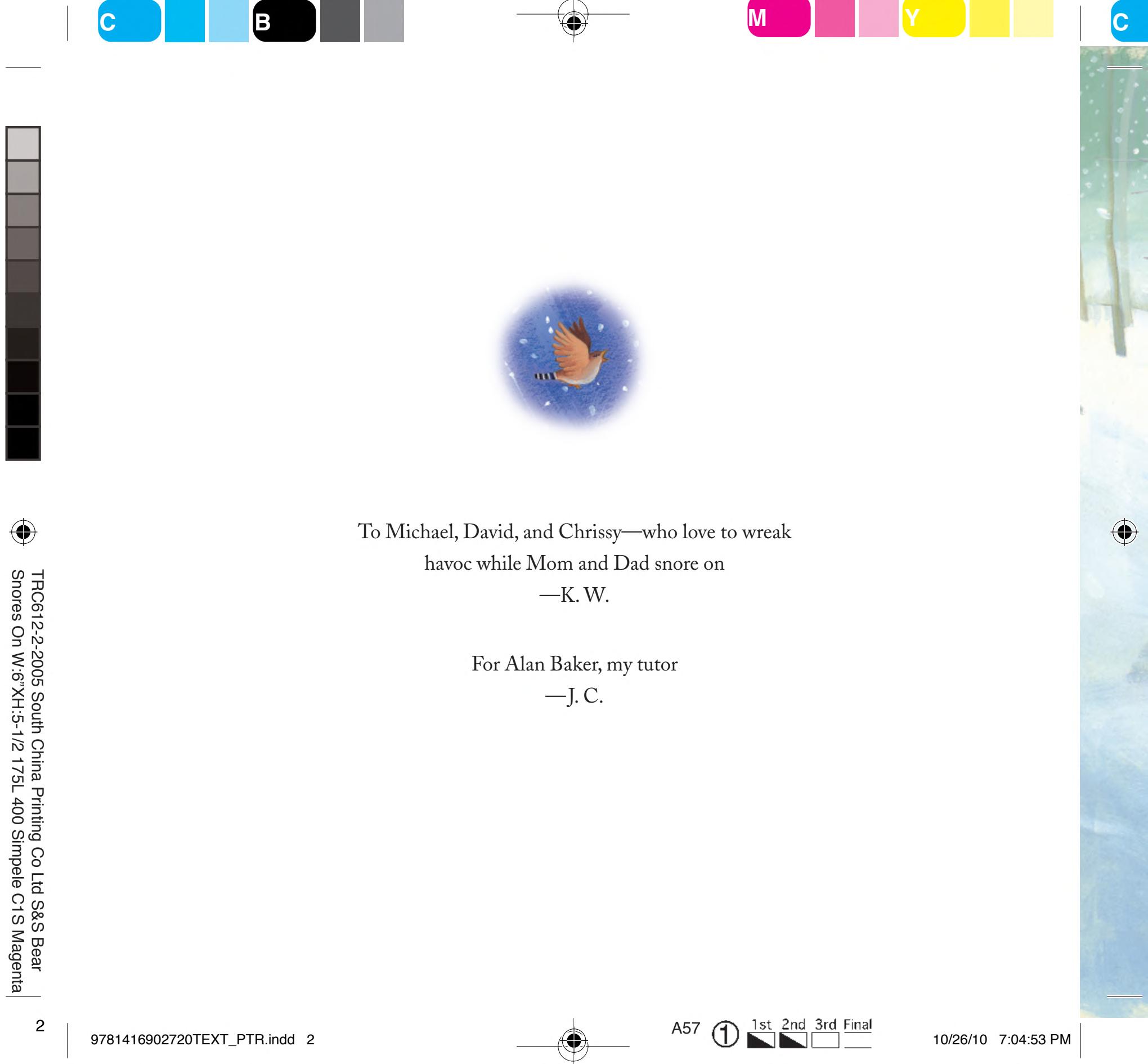 Bear Snores On cover