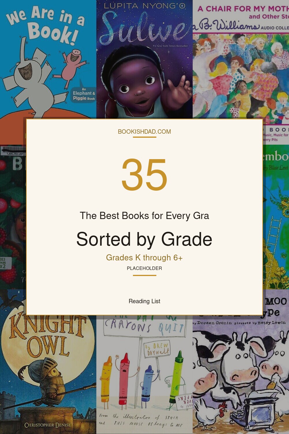The Best Books for Every Grade (K through 6+) pin