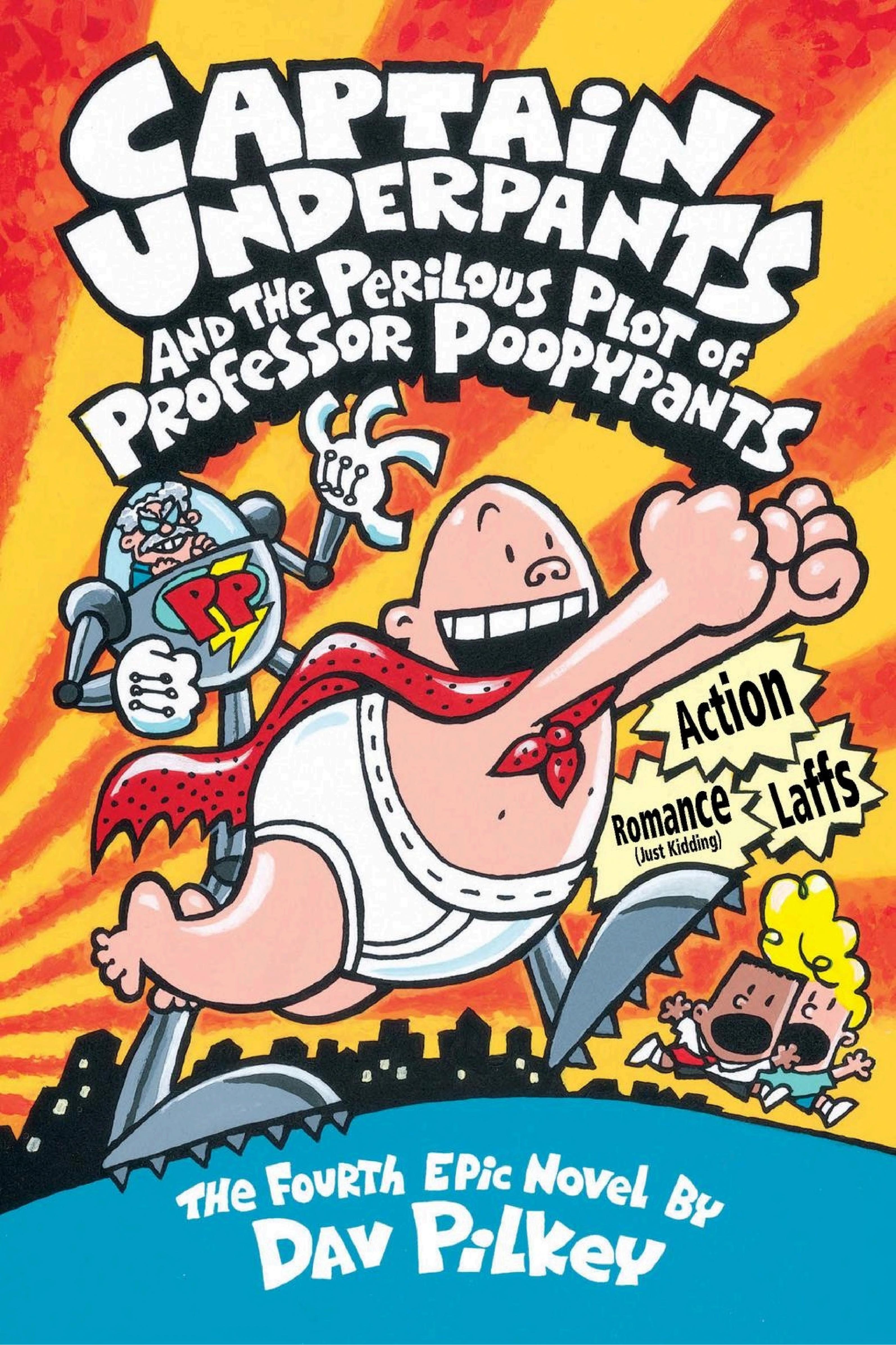 Captain Underpants and the Perilous Plot of Professor Poopypants cover