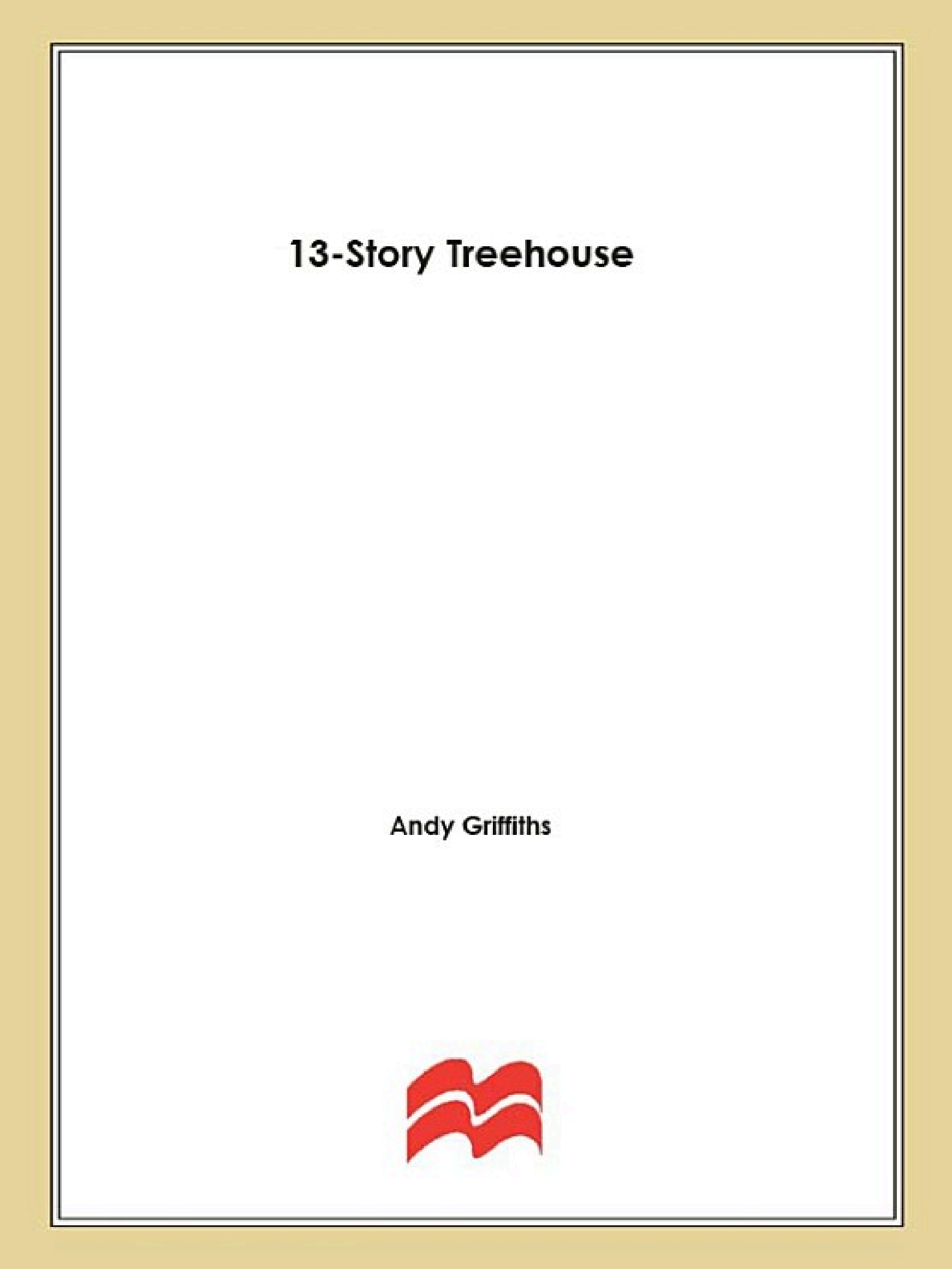 The 13-Story Treehouse cover