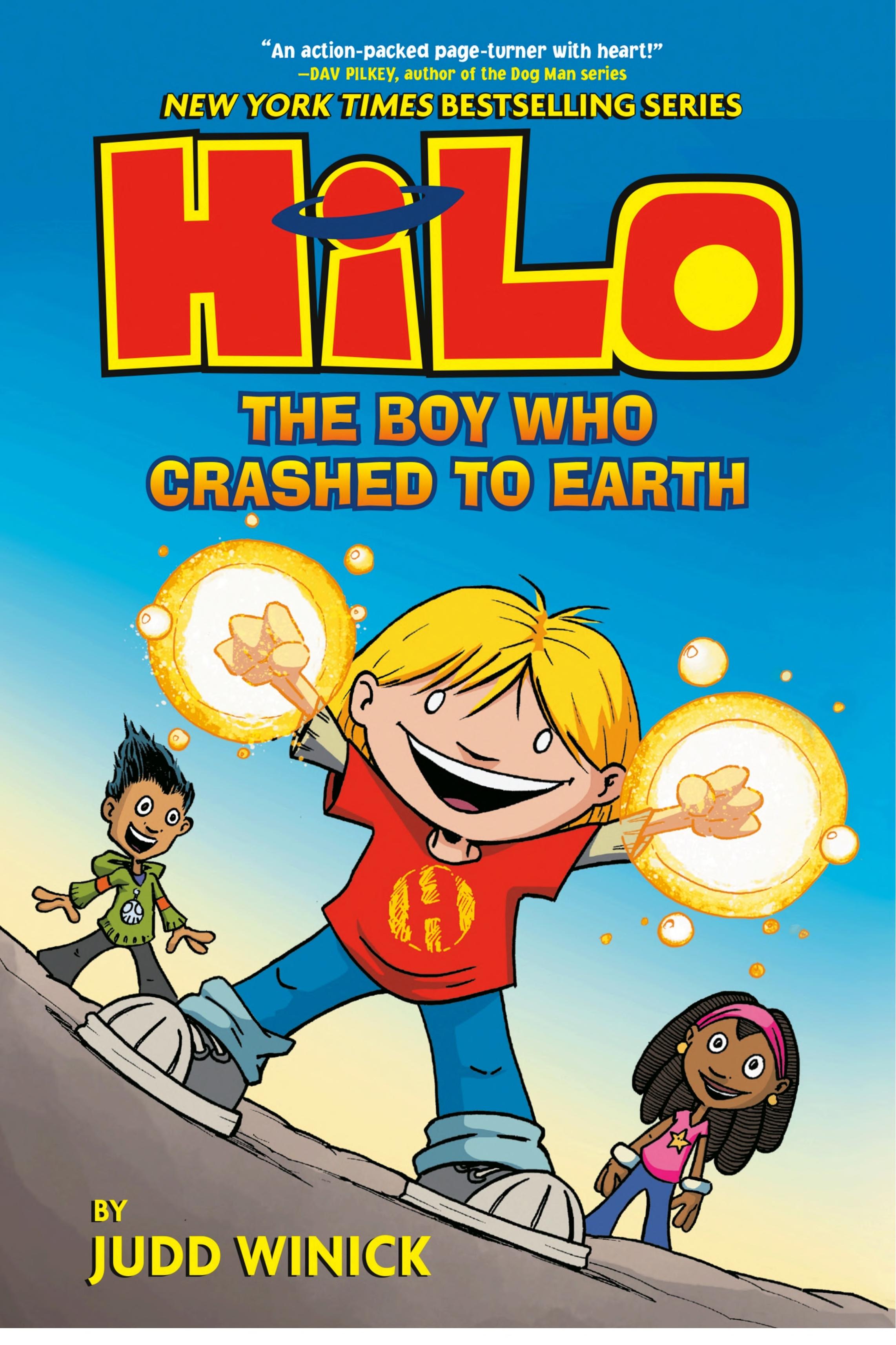 Hilo: The Boy Who Crashed to Earth cover