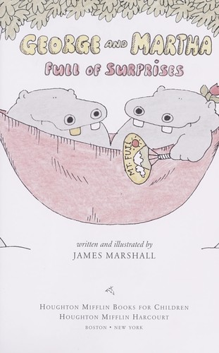 George and Martha: Full of Surprises cover