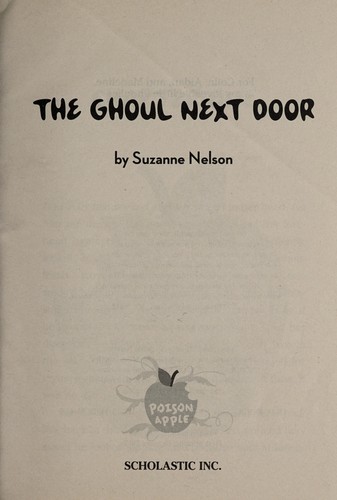 The Ghoul Next Door (Poison Apple #9) cover