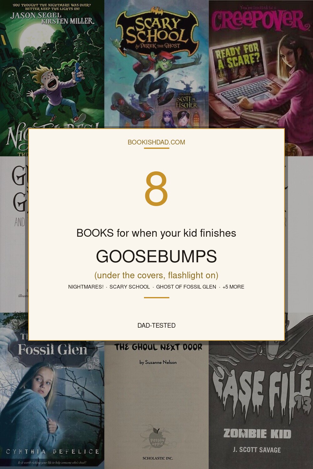 Books for the Kid Who Can't Get Enough of Goosebumps pin
