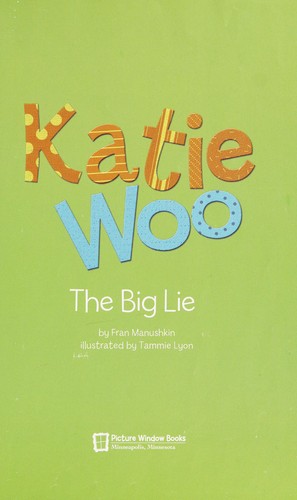 The Big Lie (Katie Woo) cover