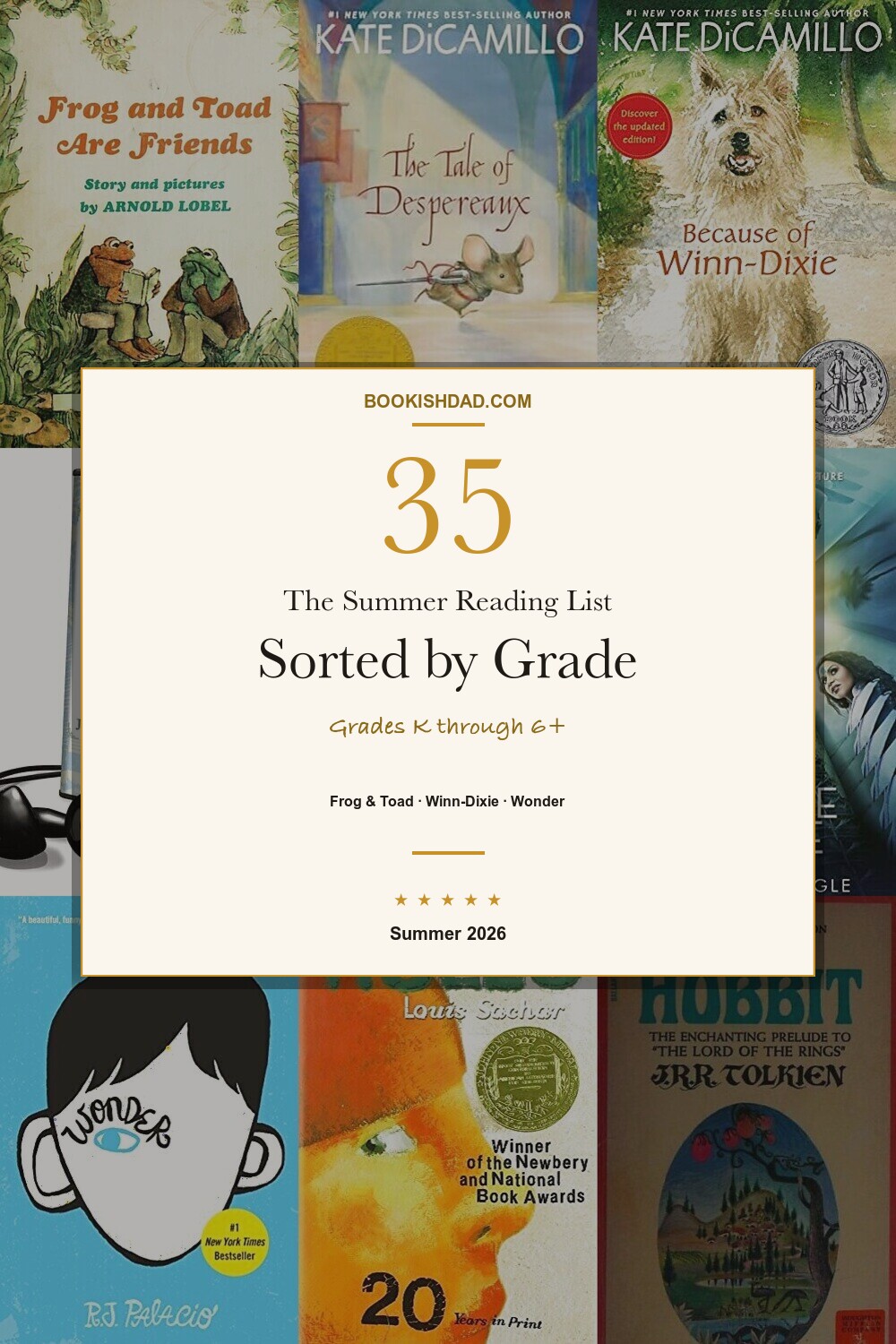 Summer Reading List by Grade: 35 Books Kids Will Actually Finish