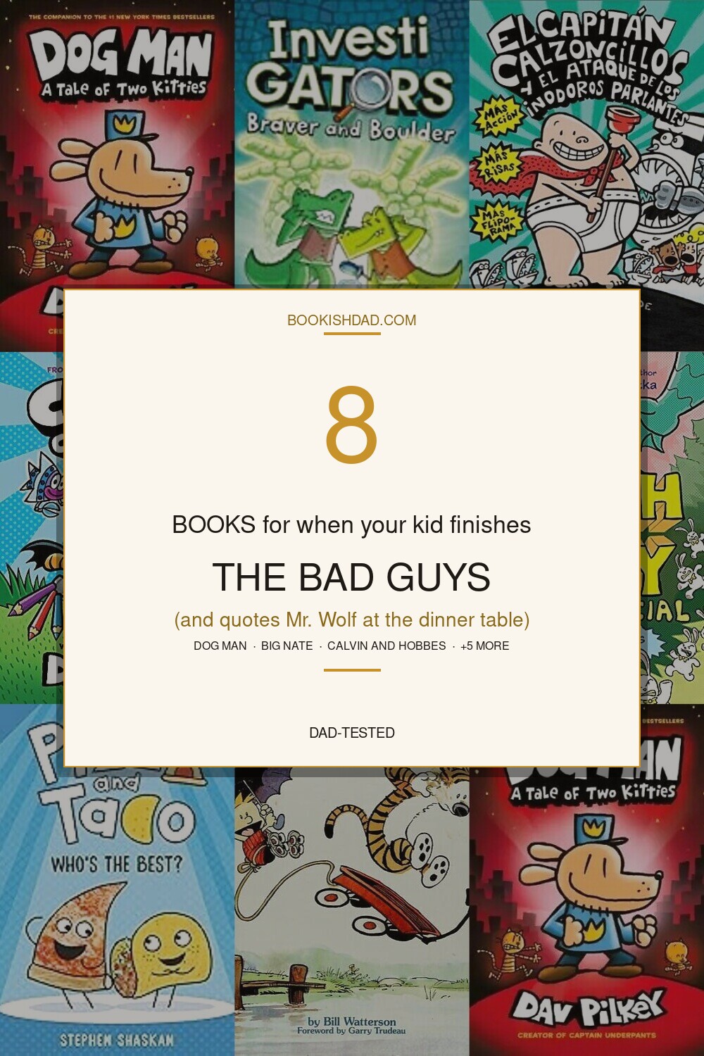 Books for the Kid Who Can't Get Enough of The Bad Guys