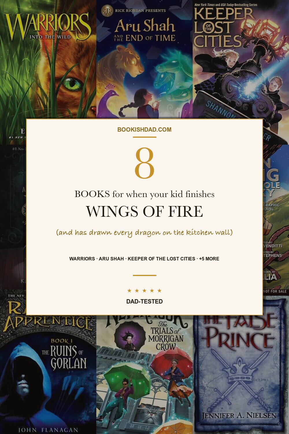 The 8 Books to Read When Your Kid Finishes Wings of Fire